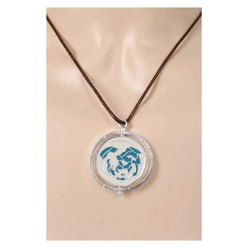 

DY20Fancy Arcane Jinx Hextech Кристалл Кулон Ожерелье 2024 Игра LoL TV Косплей Костюм Аксессуары Реквизит Подарки Для Женщин Мужчин25