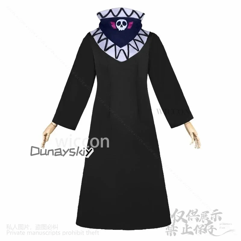 

Костюм для косплея ABC123CosplayAnime HxH Feitan Pōtoo: черное пальто, униформа, платье, парики для Хэллоуина и рождественских вечеринок Cos Ma5,j'8.k/4