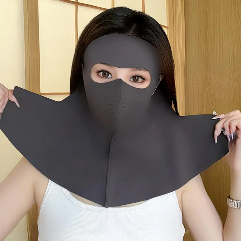 Cooling Anti-Sun With Neck Flap Upf50 Sunblock Mask For Fishing Hiking Golf Outdoor Activities