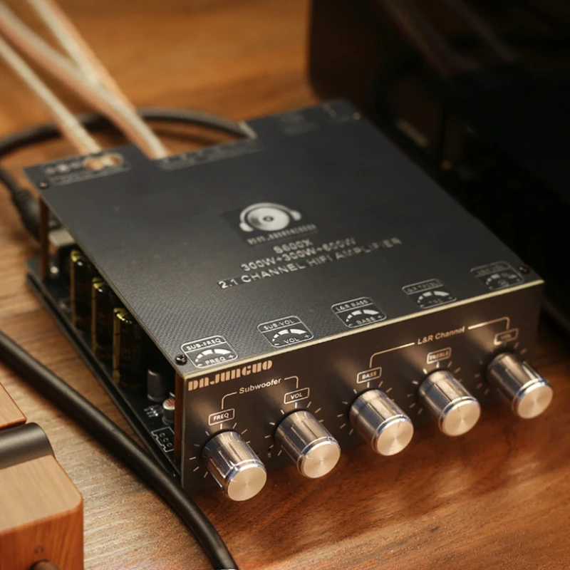 SOTAMIA TPA3255 서브우퍼 증폭기 600W+300Wx2 Bluetooth 전력 증폭기 AUX USB Amplificador 2.1 HIFI 홈 사운드…