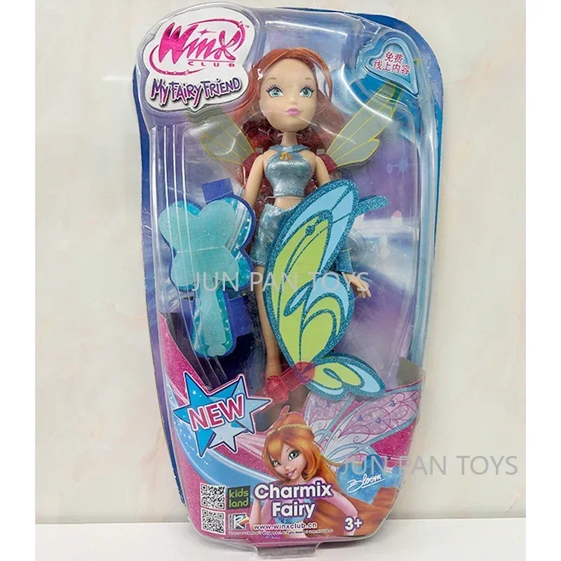 Winx Club My Fairy Friend Enchantix Fairy Magical Glamour Charmix Fairy Tecna Bloom Stella Musa Classic Girl Doll Toy Figure 1pc