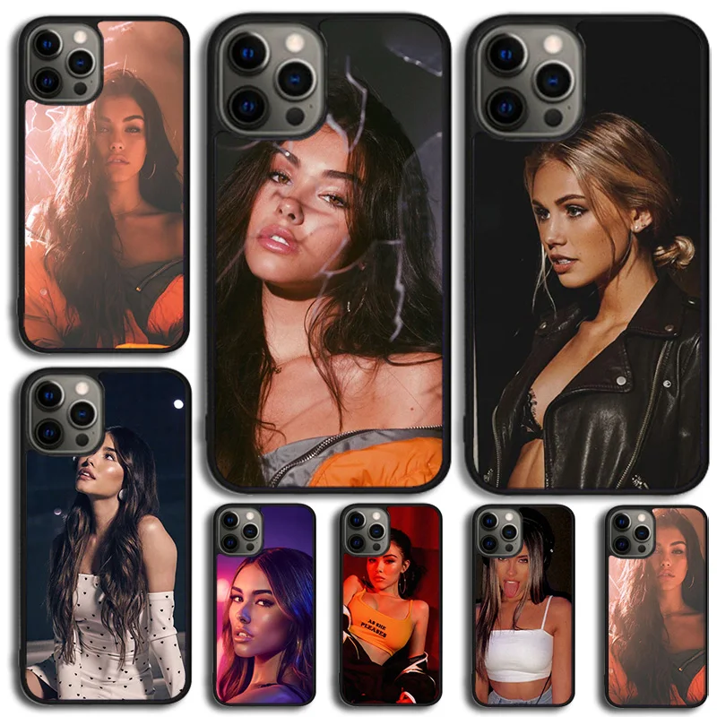 Madison Beer Phone Case For iPhone 16 15 14 13 12 Mini 11 Pro Max Plus X XS Max XR Cover Shell coque