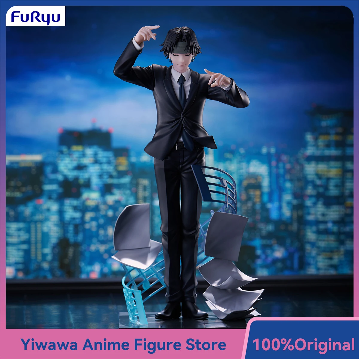 

Новейшие аниме-фигурки FuRyu Hunter X Hunter Kuroro Lucilfer Requiem, креативные оригинальные украшения, модель куклы, коллекционные игрушки