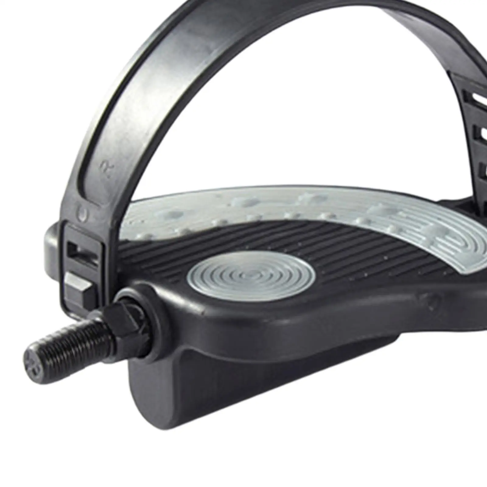 دواسات دراجة تمرين 1/2 بوصة خيط 9/16 مع أشرطة بديلة لـ