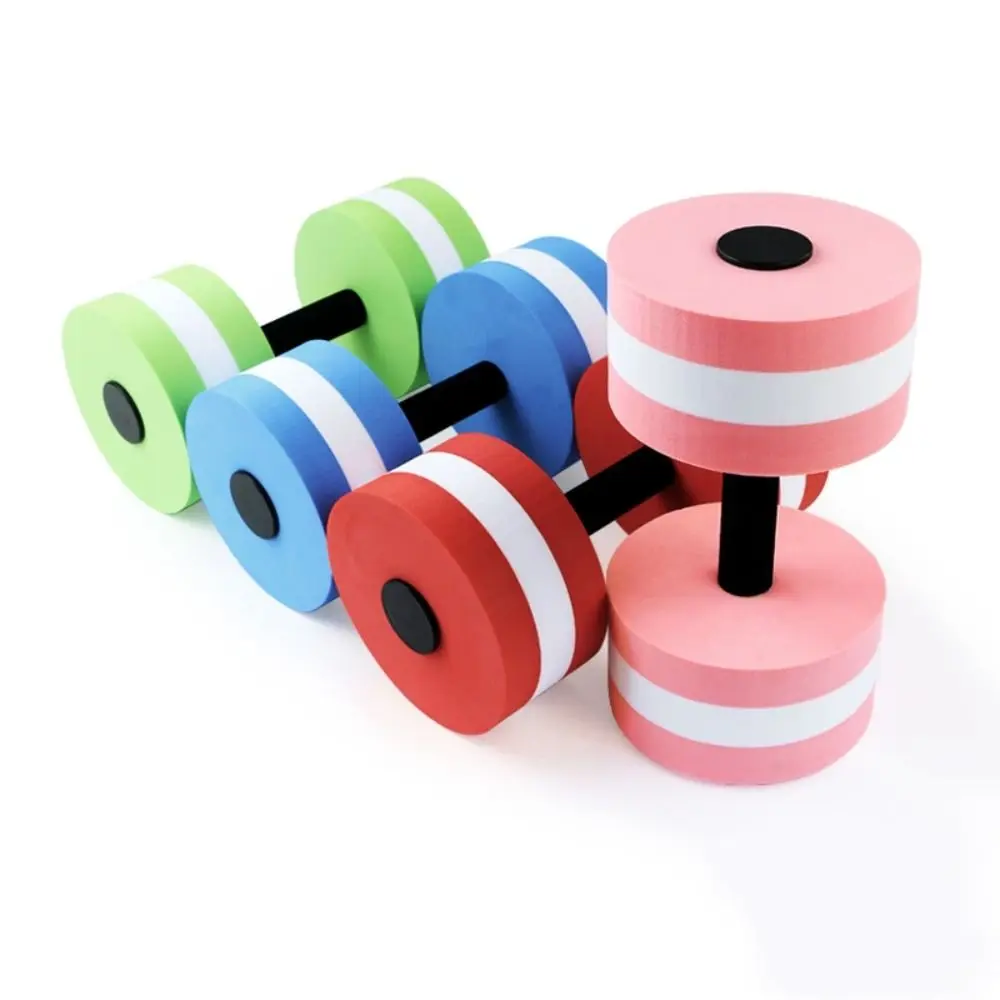 

1 Pair EVA Water Aquatics Dumbbell Body Shaping Floating Swimming Pool Dumbbell Creative No Damage To Joints