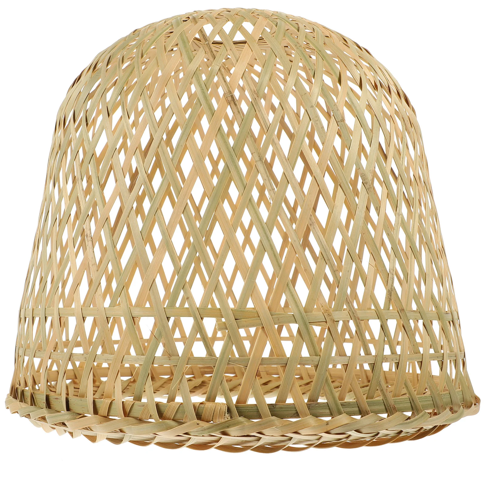 Bamboo Lampshade Chandelier Bedroom Light Black Out Curtains Pendant Ceiling Cover Hanging