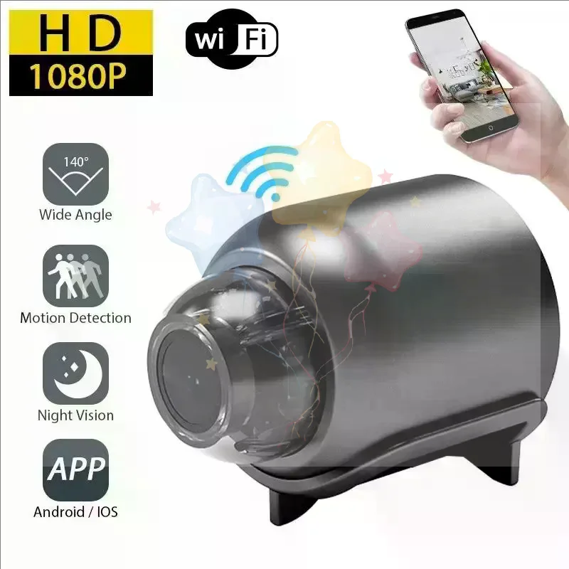 New Mini Camera Clear Night Vision Light Weight Portable Premium Cams Motion Detection Wireless Surveillance Camera For Home