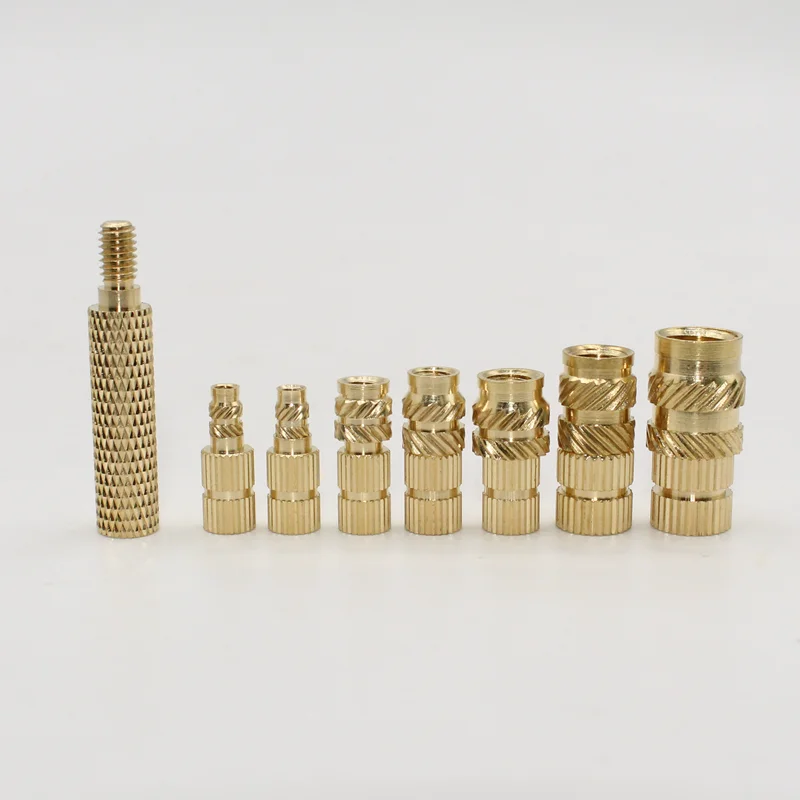 Brass Nuts Inserts Iron Tip TS100 Soldering Iron Tip Insert Internal Thread Head 3D Printer Heat Hot Melt Insert Nut Insertion