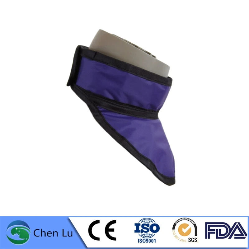 Adult use radiological protection thyroid collar X-ray machine nuclear radiation protective 0.35mmpb lead rubber collar