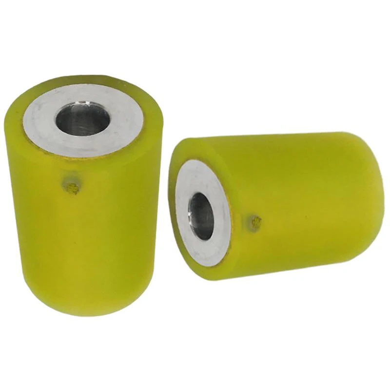 

Customized link for Wire Cable Stripping Machine Spare Parts Yellow Color Roller for Small Wire with Patterns Material