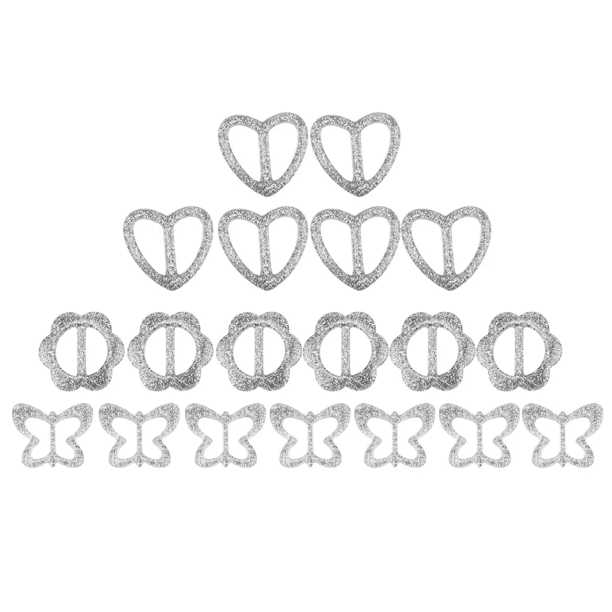 

20Pcs Lightweight Resin Scarf Clips Cute Shawl Buckle Fashionable Brooch Pins Decorative Holders