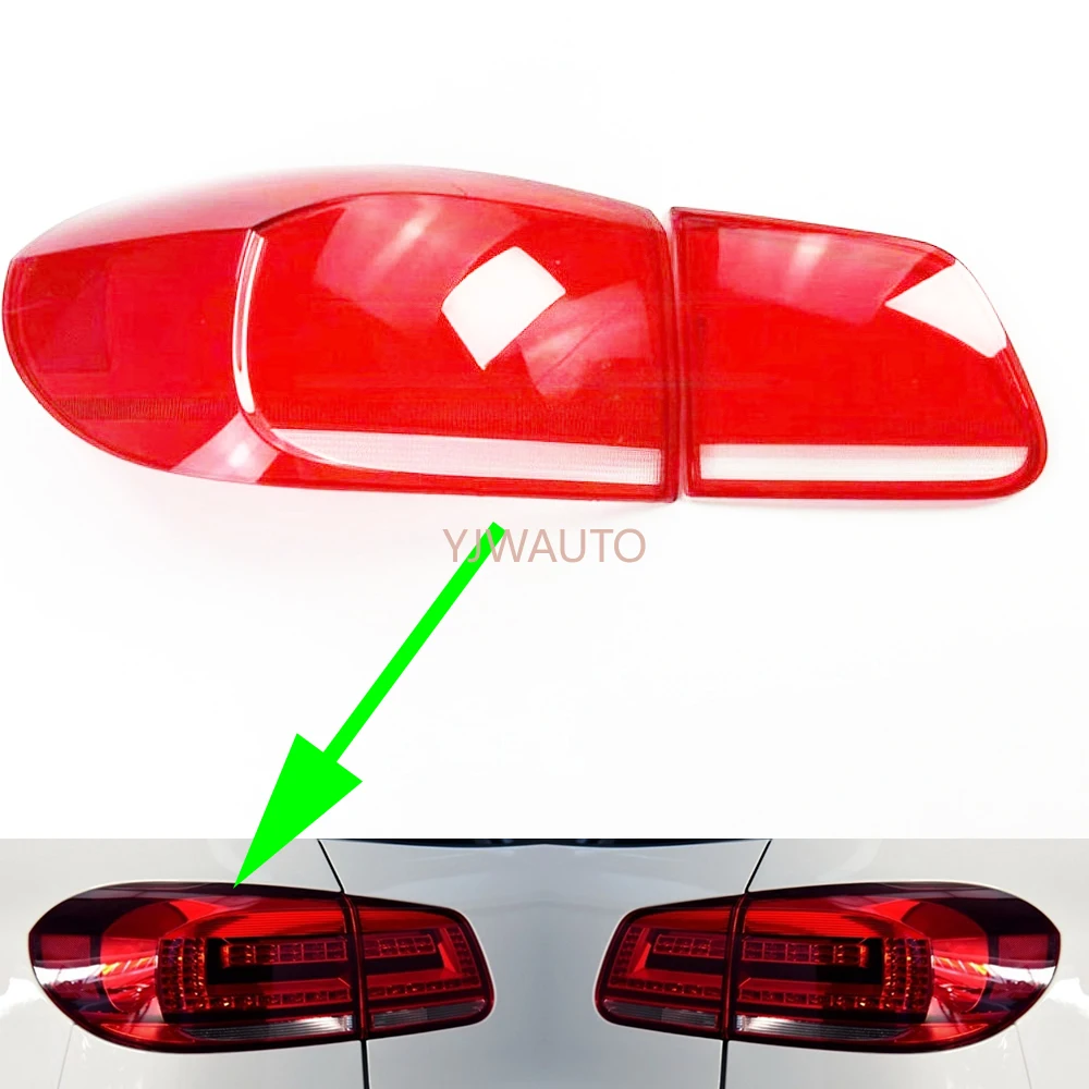 

Для VW Tiguan 2013 2014 2015 2016, крышка заднего фонаря, автомобильный задний фонарь, замена стекла, авто задний абажур, оболочка