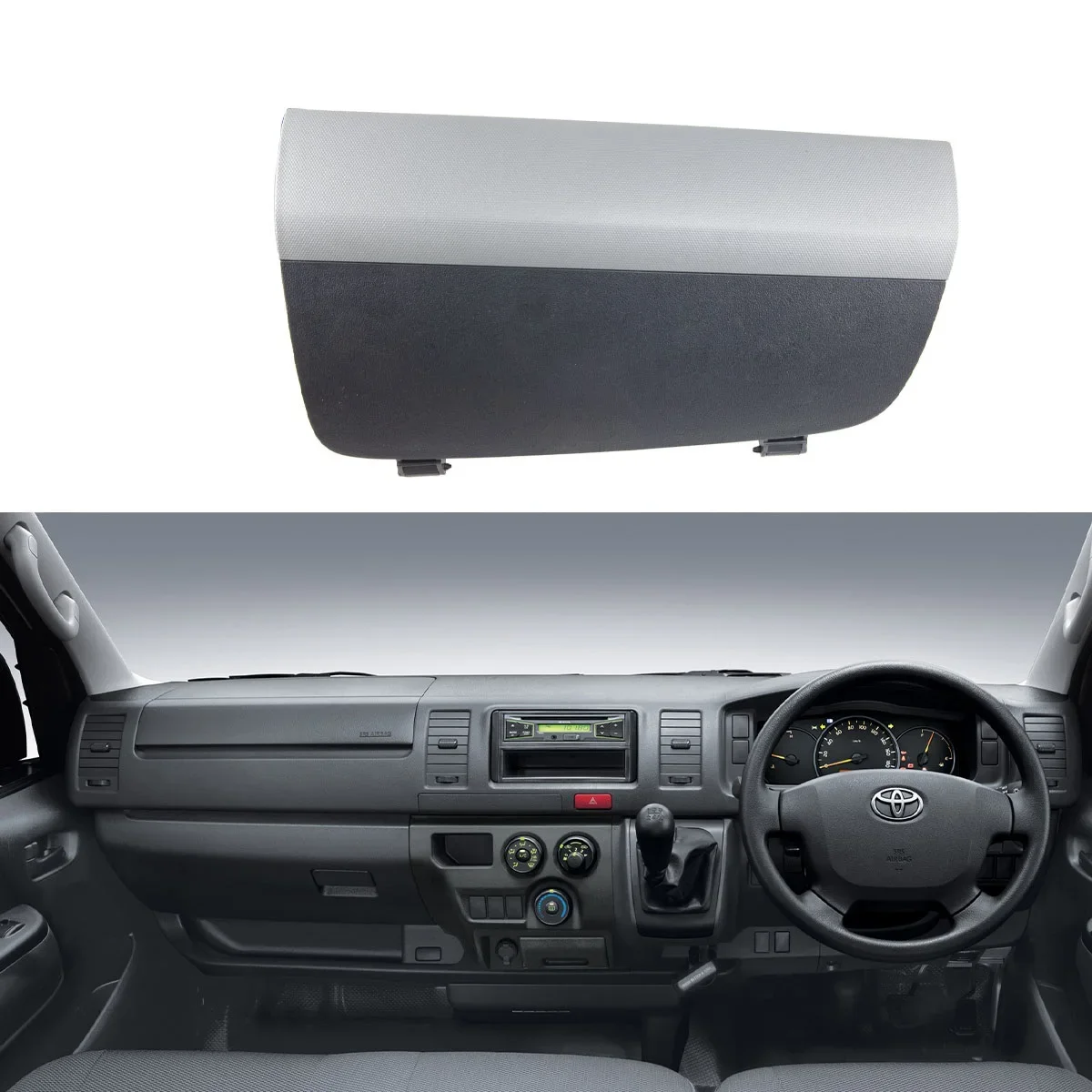 RHD Car Dashboard Airbag Cover Narrow Body For Toyota Hiace KDH200 2005 2006 2007 2008 2009 2010 2011 2012-2018