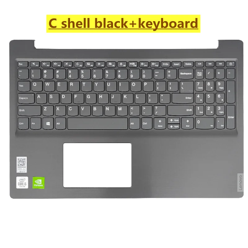 Laptop Shell for Lenovo 340C-15IWL S145-15IKB V15-IIL L340-15 Notebook Keyboard C Shell with Keyboard New for Lenovo Notebook
