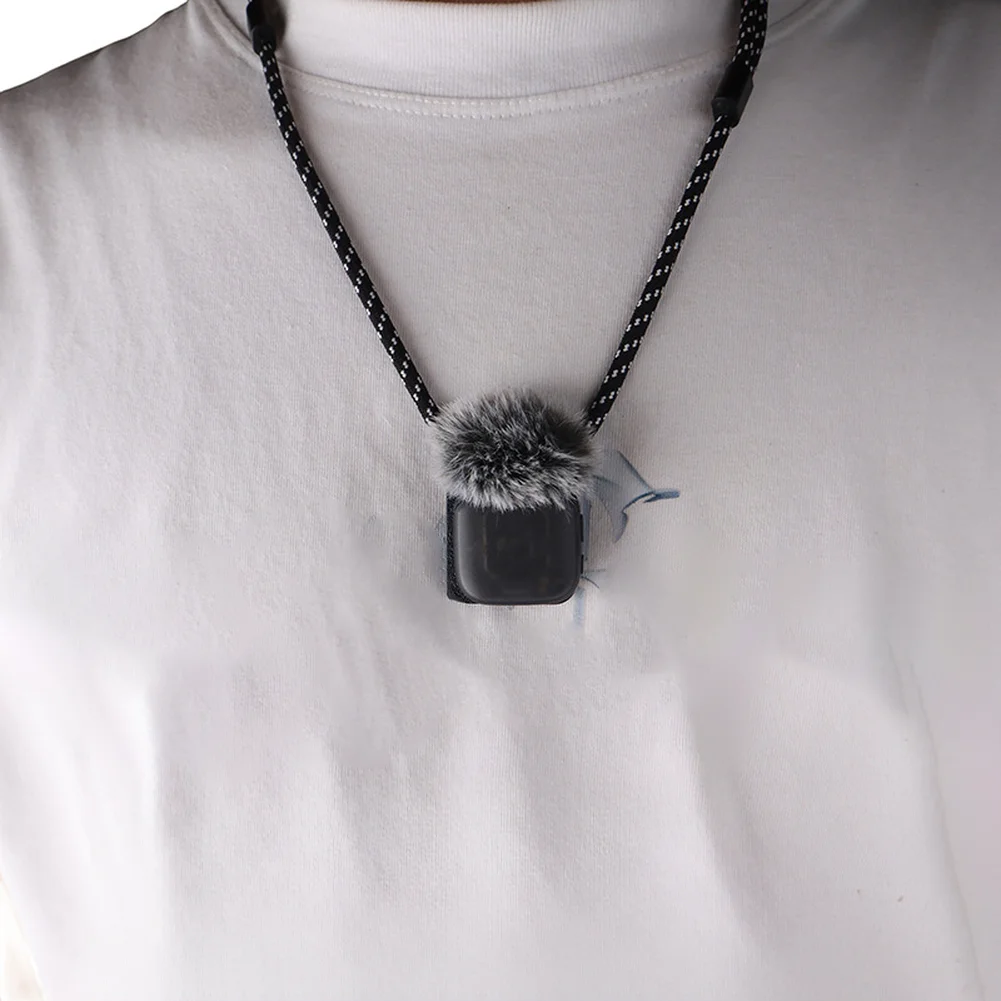 Magnetic Neck Strap For DJI Mic  2 Length-adjustable Portable Anti-Lost Neck Lanyard Mic Holder Microphone Replace Accessories