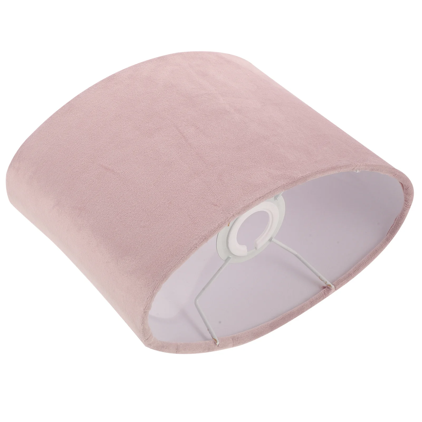 

1Pcs Oval Lampshade Decorative Cloth Lamp Cover Table Lamp Accessory Creative Diffuse Lighting Home Use Lampshade
