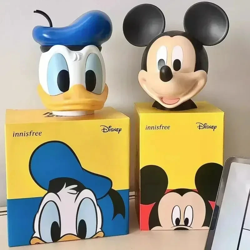 New Disney Mickey Mouse Donald Duck Piggy Bank Aoger Cute Home Ornaments Coin Storage Jar Money Box Figures Kids Birthday Gift