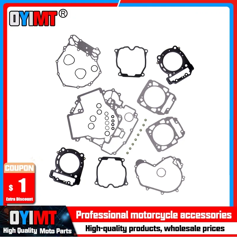 

Полный комплект прокладок цилиндра двигателя мотоцикла для Can-Am Commander 1000 4x4 Max 1000R HD10 Outlander Renegade 2019 2020 2021