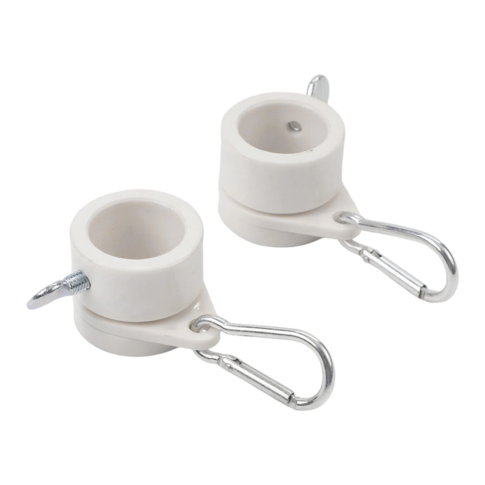 2 Flag Pole Rotating Ring Fit 1 Dia Flag Plastic Flag Pole Rings 360 Degree Rotating Flagpole Flag Mounting Rings