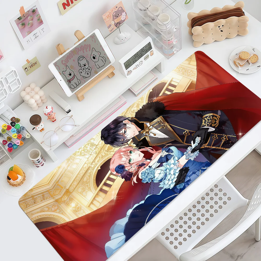 Manga 7th Time Loop Mouse Pad Large Non-slip Lockedge Desktop Computer Desk Mat Keyboard Writing MousePad Office Gamer Student