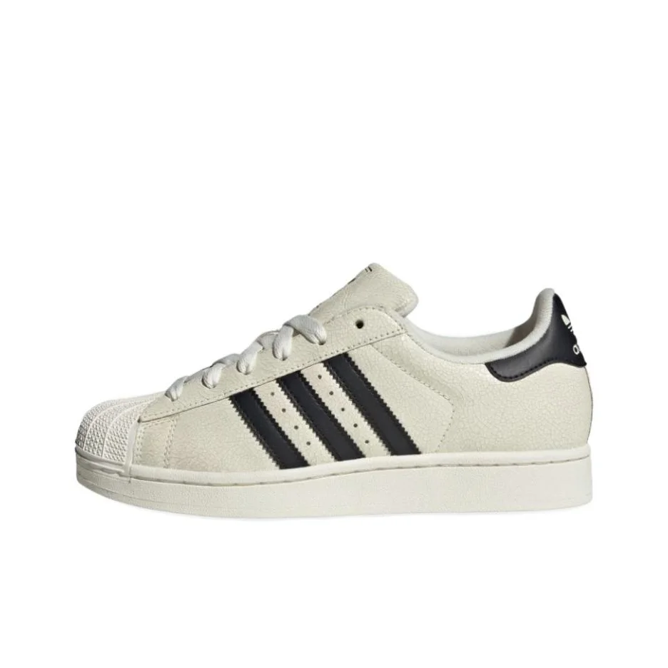 Adidas Originals Superstar 2 Skateboard Shoes Women's Black JS4013