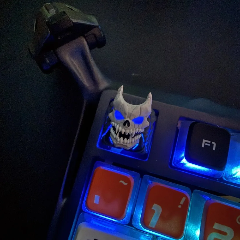 

Kaiju No.8 Hoshina Soshiro Lenora Photic Keycap Товары с персонажами аниме Аксессуар для клавиатуры Замена одного колпачка ESC OEM