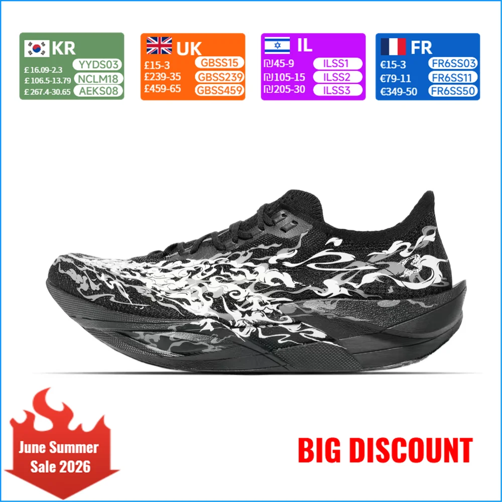 

Anta C202 6.0 PRO “Clear Skies” Comfortable, Shock-Absorbing, Durable, Low-Top Cushioned Running Shoes for Men 112535576-1