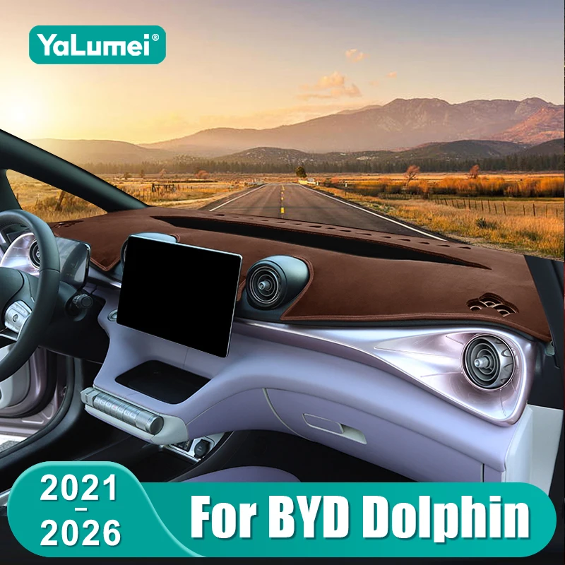 Für BYD Dolphin 2021 2022 2023 2024 2025 2026 Armaturenbrettabdeckung Sonnenschutz Wärmeisoliermatte Rutschfeste Unterlage Zubehör