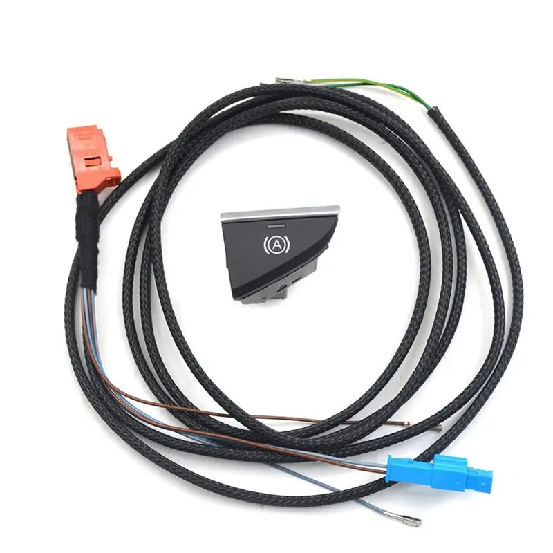 

AT92-Auto Hold Switch Button Hill Hold Button For A4 A5 S RS Q7 4M1927143B Auto Hold Switch Wire Cable Harness