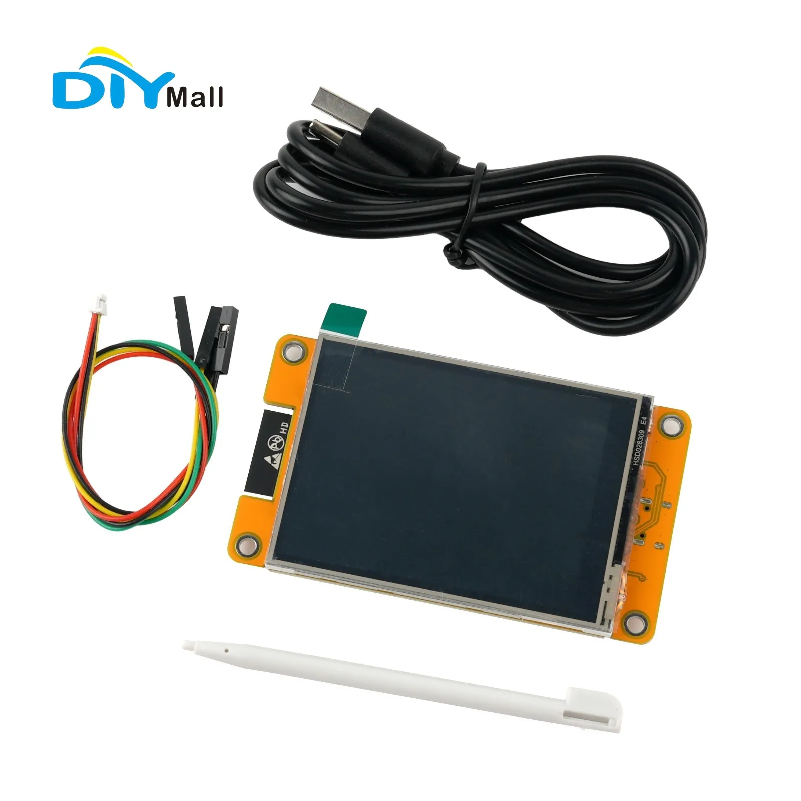 

2,8-дюймовый модуль TFT-дисплея ESP32, разрешение 240x320, резистивный сенсорный экран с двойным режимом Wi-Fi/BLE, драйвер ILI9341V для IoT