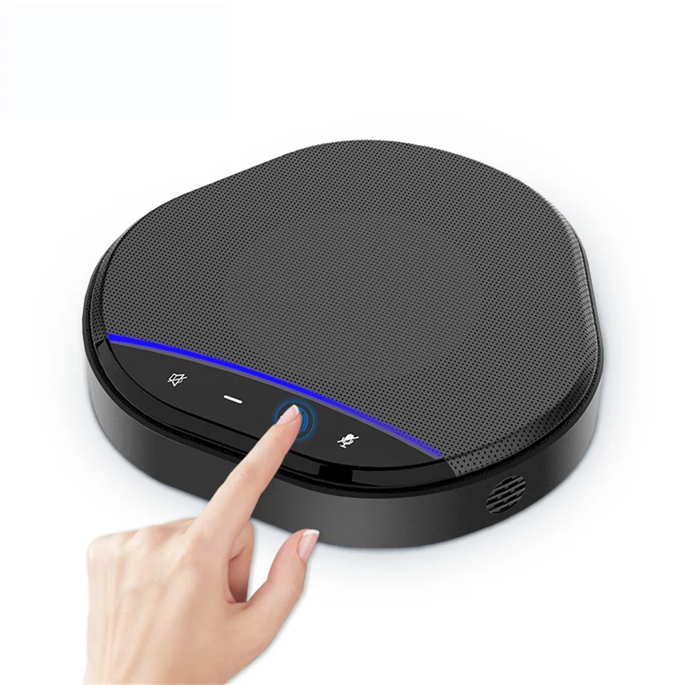 ai-full-duplex-professional-conference-bluetooth-usb-speakerphone-noicse-reduction-voice-inhance-loudspeaker-for-meeting