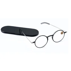 NONOR TR90 Ultra Thin Reading Glasses Men Simple Round Eyeglasse Frame +100 To +400 Women Square Blue Light Blocking Spectacles