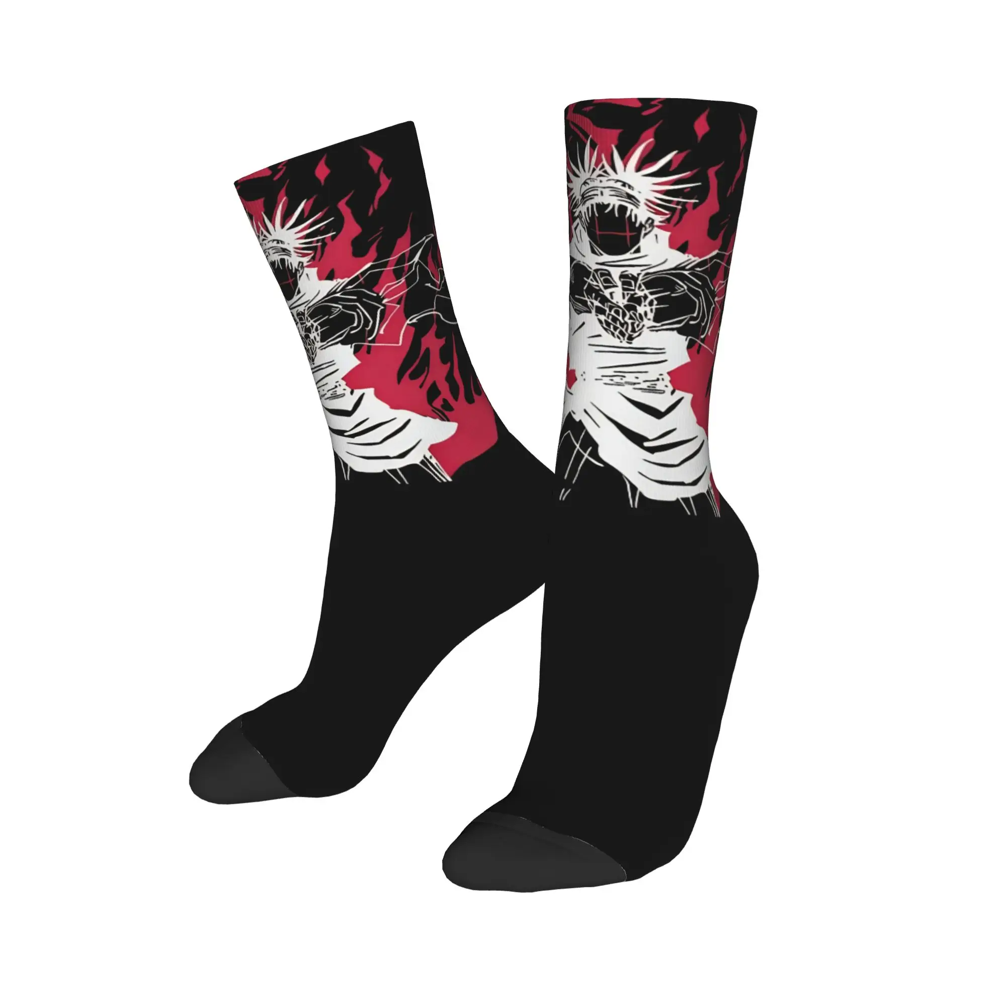 

Choso Socks Men's Women's Polyester JJK Kaisens Anime Socks Novelty Spring Summer Autumn Winter Middle Tube Stockings Gift