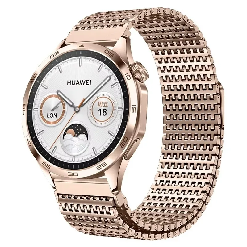 メタルストラップ サムスン Galaxy Watch 7/6/5/4 マグネット式ブレスレット リストバンド Huawei Watch GT5/GT5 Pro Amazfit GTR 4/GTS 4 Mini ベルト