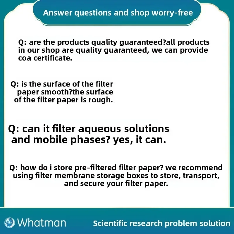 Whatman Grade 5 Qualitative Filter Paper 1005 110 125 2.5um Slow Speed Round Lab Filter Sheet Liquid Separation