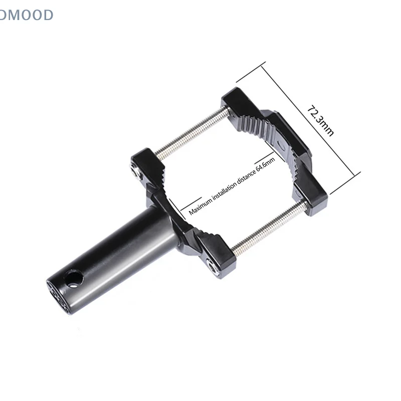 Staffa di montaggio universale per paraurti moto Supporto per asta di prolunga per faretto modificato per faro