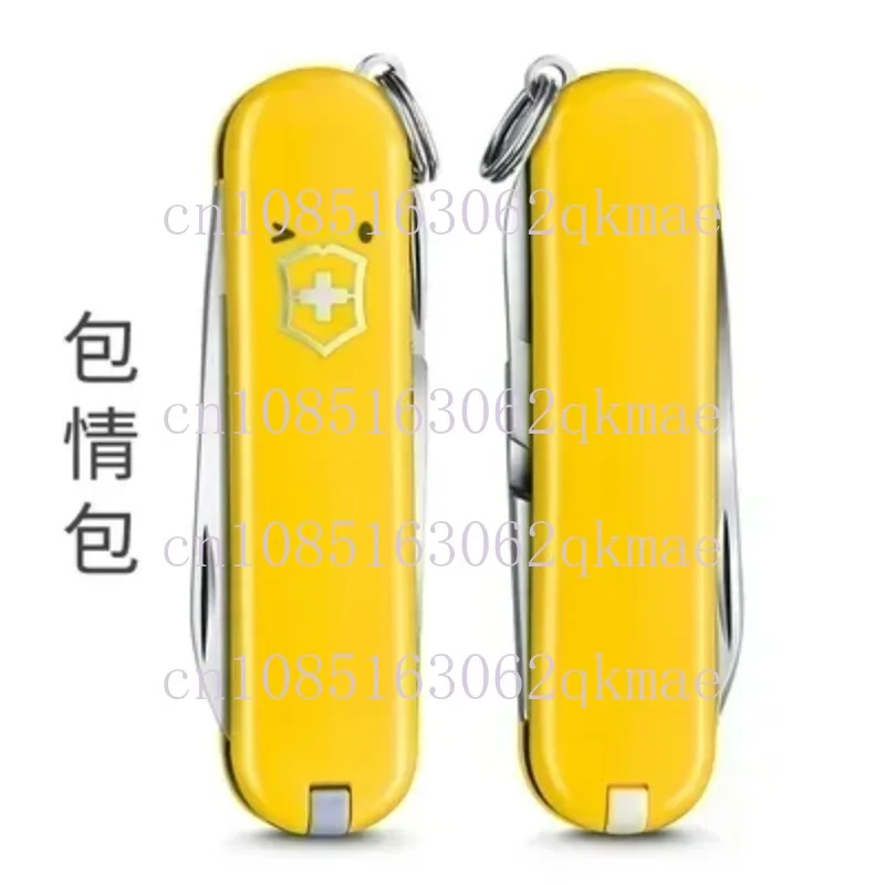 Army Knife Mini Model Fashionable Angel Demon Colorful Adorable Multifunctional Folding Knife Birthday Gift