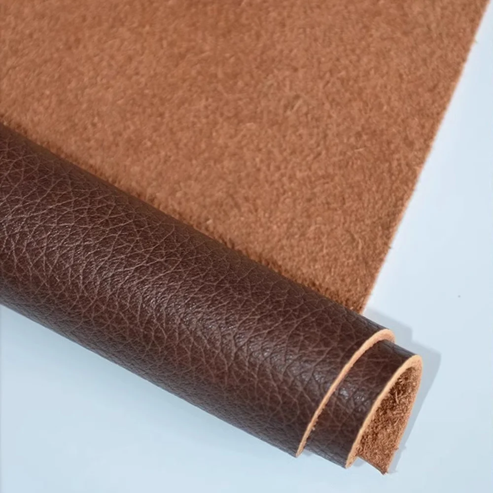 20x30cm Litchi Grain Synthetic Leather Fabric Upholstery Wall Car Sofa Faux Leather Artificial Luggage Leather Sewing Patch