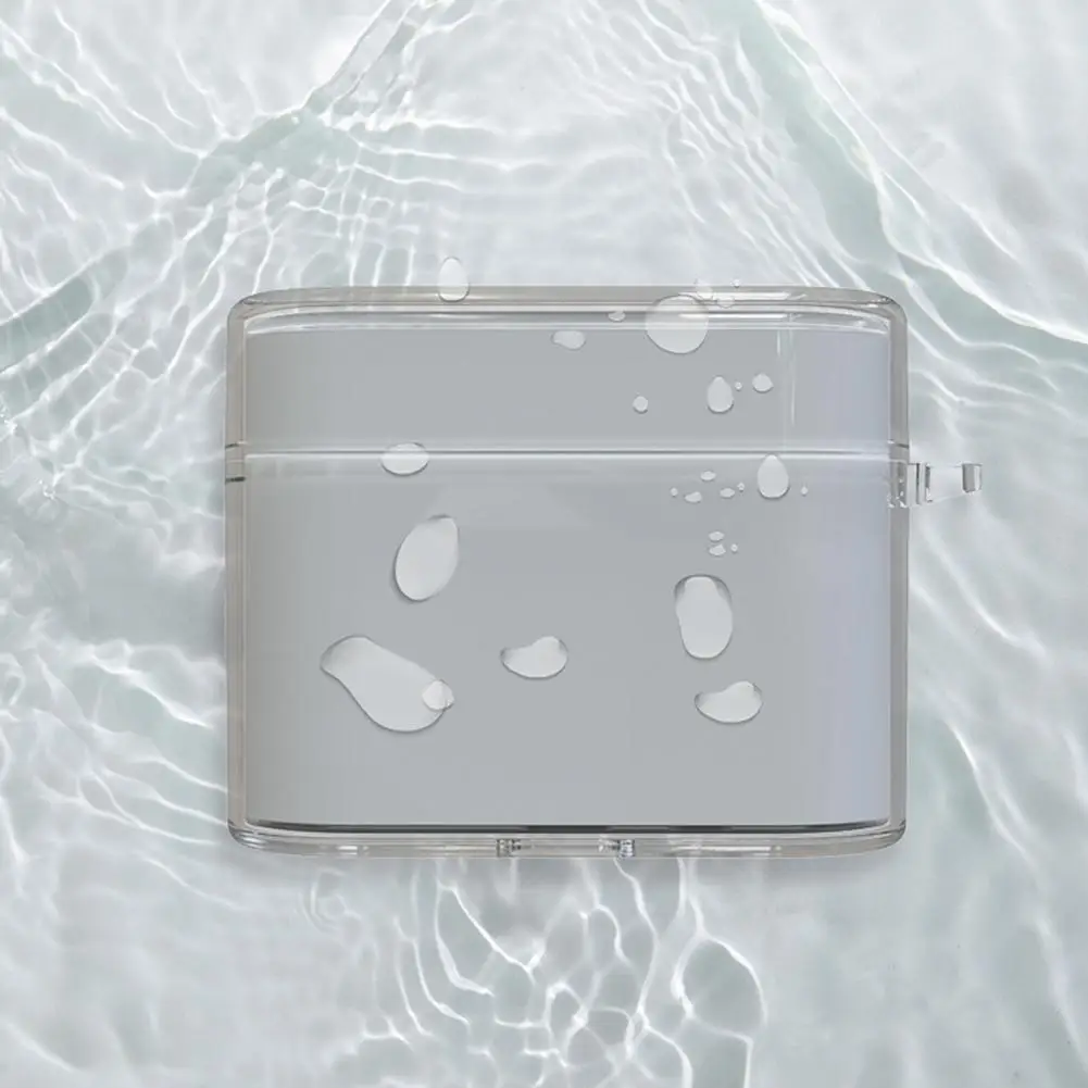 Adequado para roseselsa EARFREE-i5 transparente leve capa protetora material tpu macio à prova de poeira sem fio fones de ouvido escudo