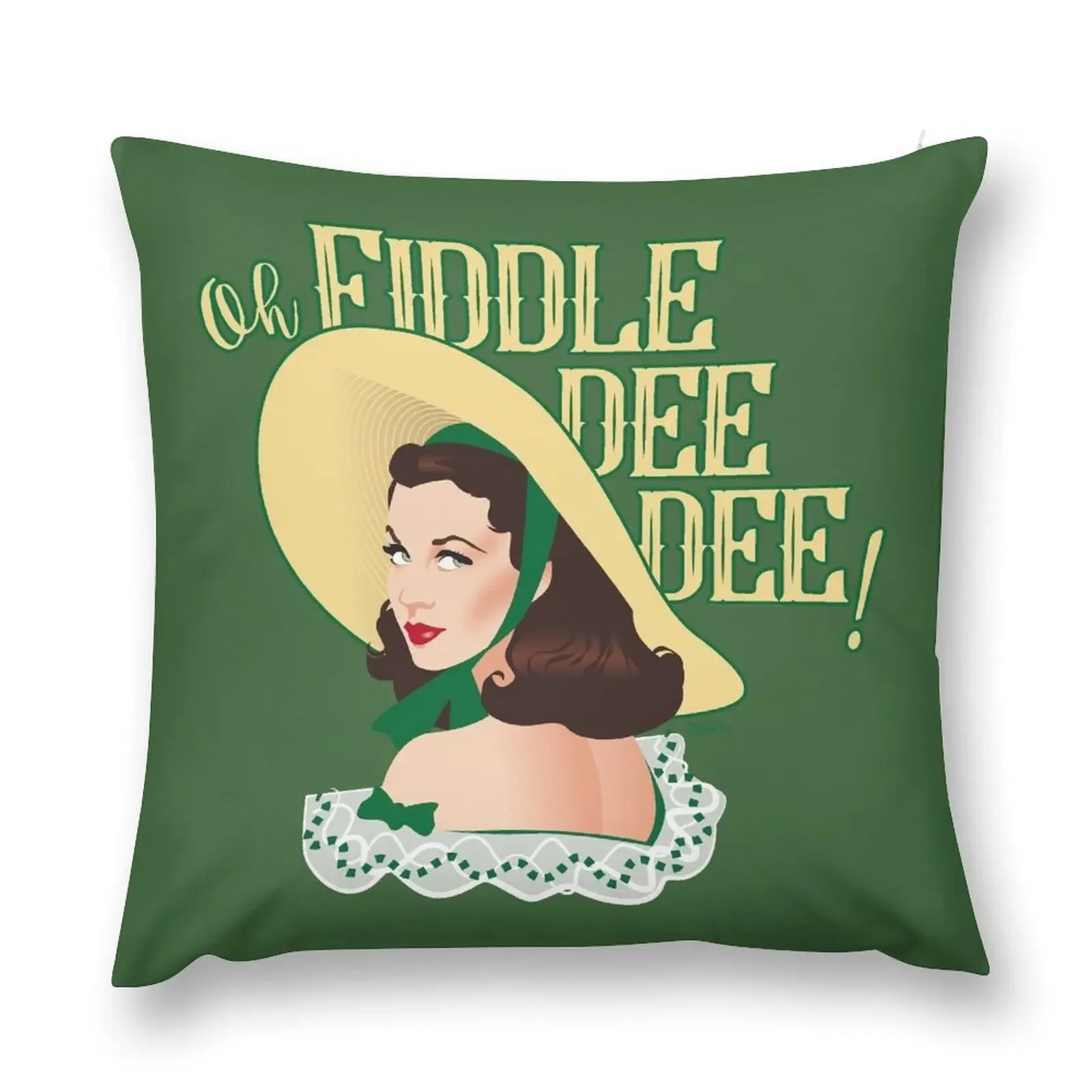 Fiddle-dee-dee! Throw Pillow ornamental pillows for living room Cushion Covers For Living Room pillow