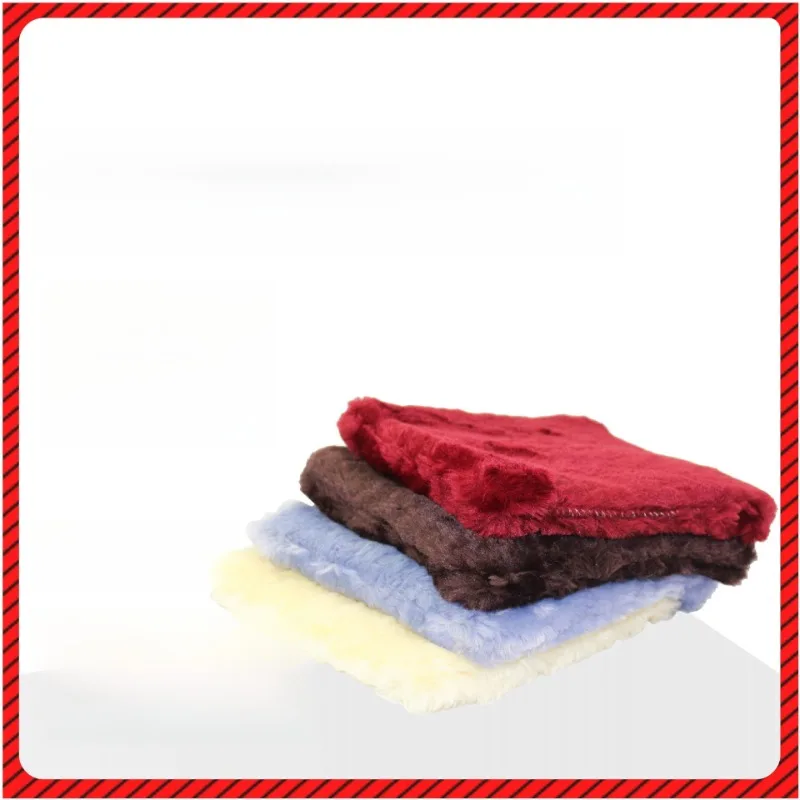 

Plush towel car wash square wool sponge car wipe towel steam beauty consumables paint surface cleaning car wash