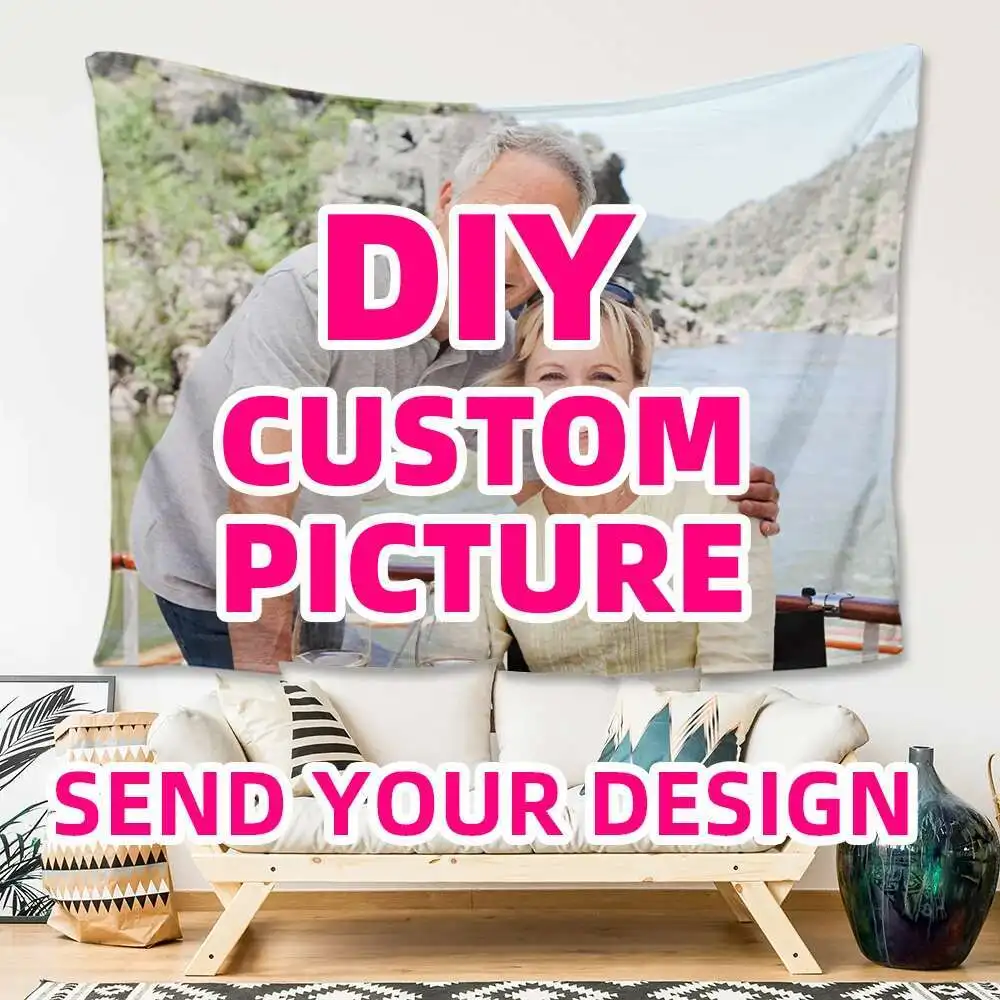 Printing, Custom 3D Photos, Your Brand Image, DIY Custom Soft and Comfortable Blankets, Home Decoration, Sofa Blankets