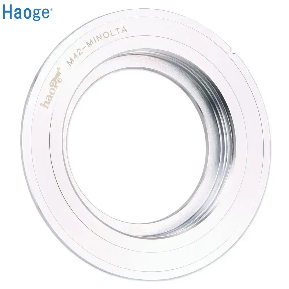 

Haoge Manual Lens Mount Adapter for 42mm M42 mount Lens to Minolta MD MC Mount Camera