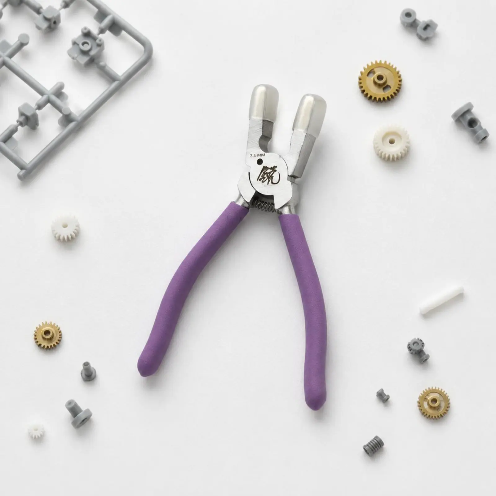 

Model Assembly Pliers Anti-Slip Handle Sprue Cutting Pliers for Hobbyists, Repair Work