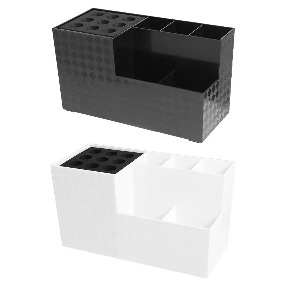 Arcylic Scissor Holder Storage Box Multifunctional Professional Hair Comb Scissors Rack Detachable Large Capacity