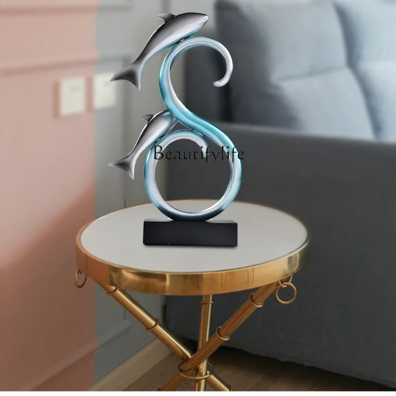 

ls 42Living room entrance wine cabinet dining side cabinet creative fortune Nordic handicrafts housewarming new home gift