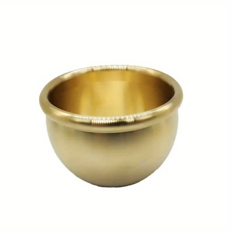 Brass Pot Bowl Office Decorations Living Room Rice Jar Treasure Bowl Home Furnishings Decoration