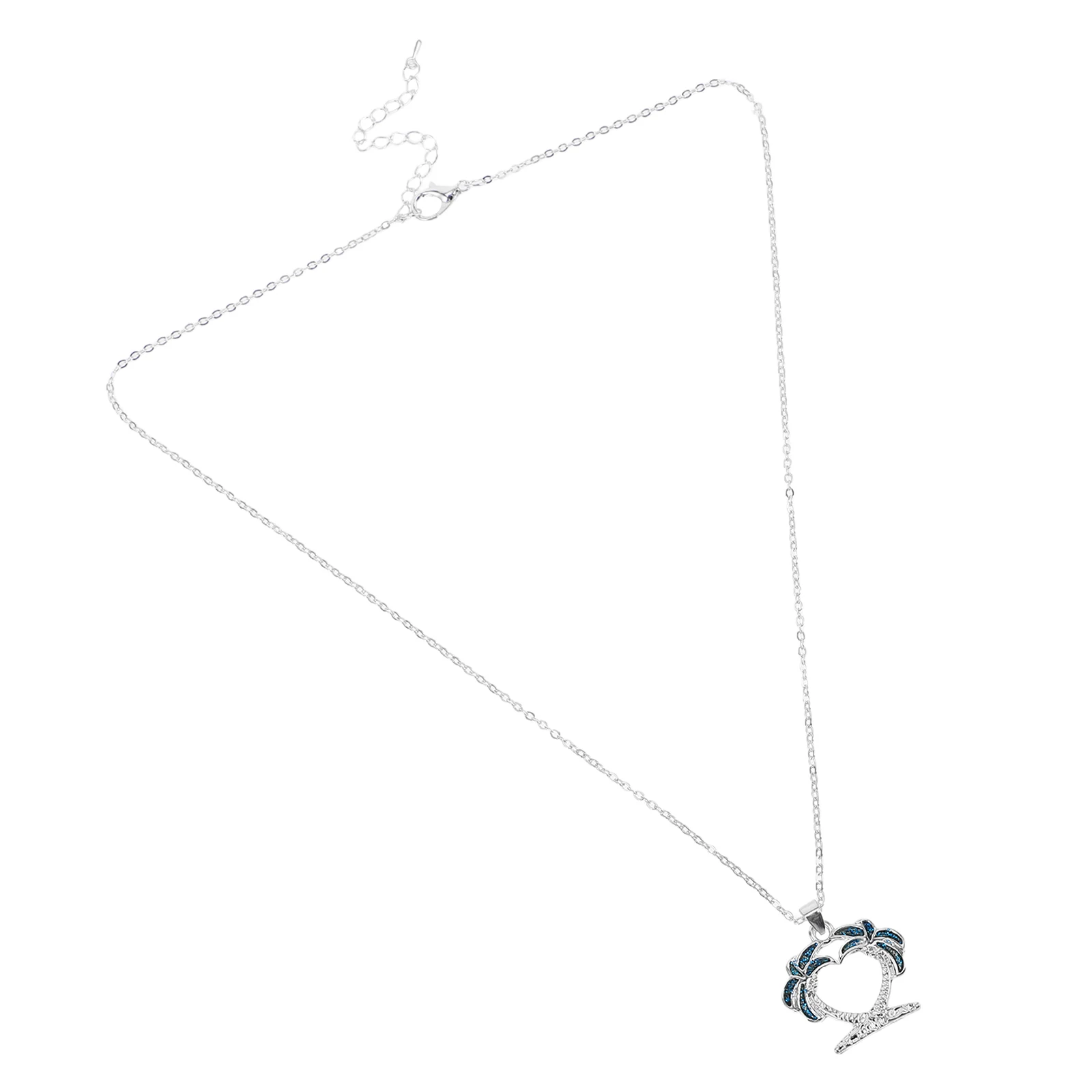 

Opal Epoxy Pendant Blue Necklace Leaf Palm Tree Locket Women Coconut Pendants DIY Accessories Beach Jewelry Resin Craft Durable