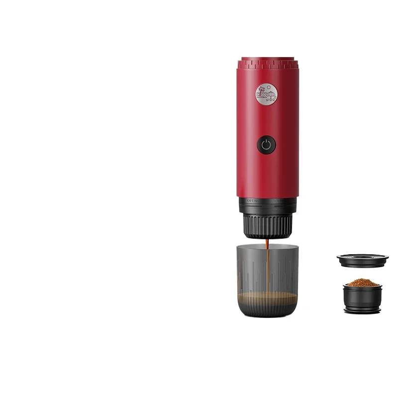 New Design ODM OEM Portable Electric Espresso Machine Self Heating Travel Coffee Maker for Outdoor Camping