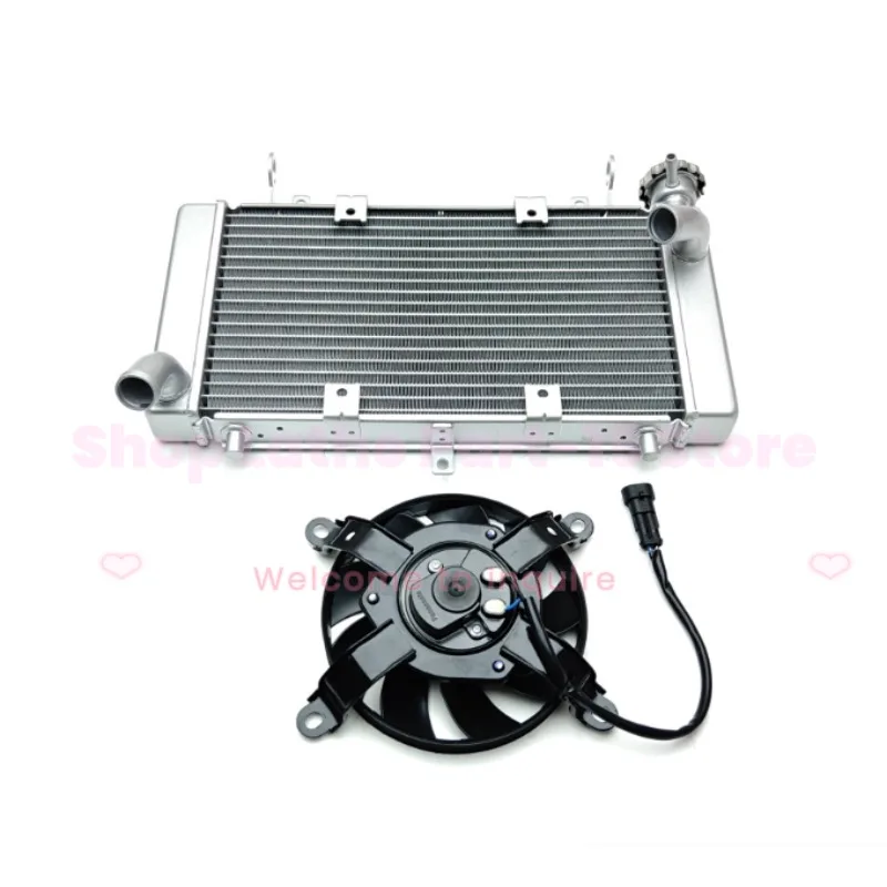 

for Benelli TRK 502 502X TRK502X Motorcycle Engine Radiator Water Tank Fan Heat Sink Water Tank Assembly